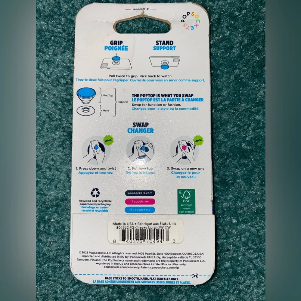 PopSockets Corgi PopGrip!